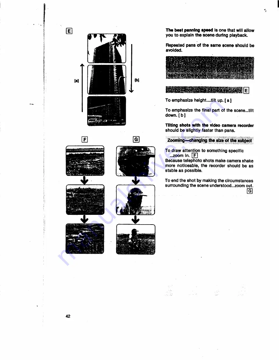 Sony CCD-V8 Operating Instructions Manual Download Page 42