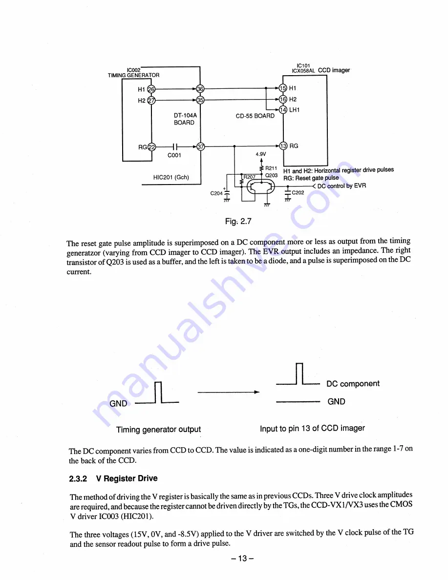 Sony ccd-vx3 Operation Manual Download Page 27