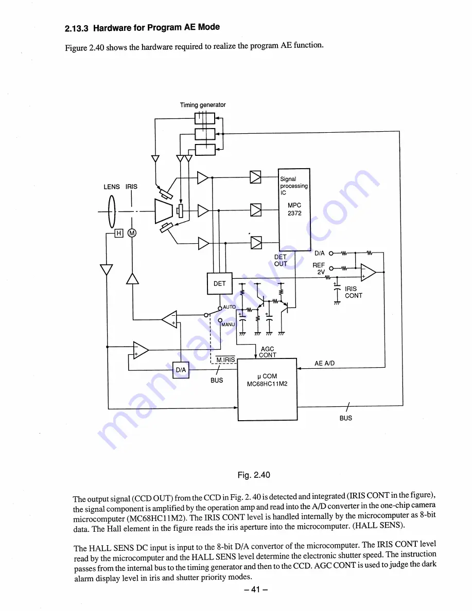 Sony ccd-vx3 Operation Manual Download Page 83