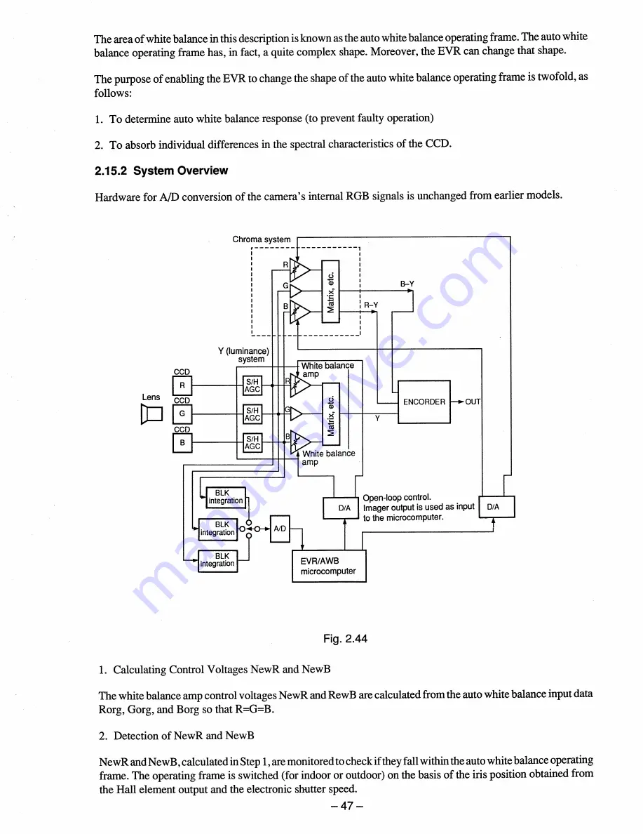 Sony ccd-vx3 Скачать руководство пользователя страница 95