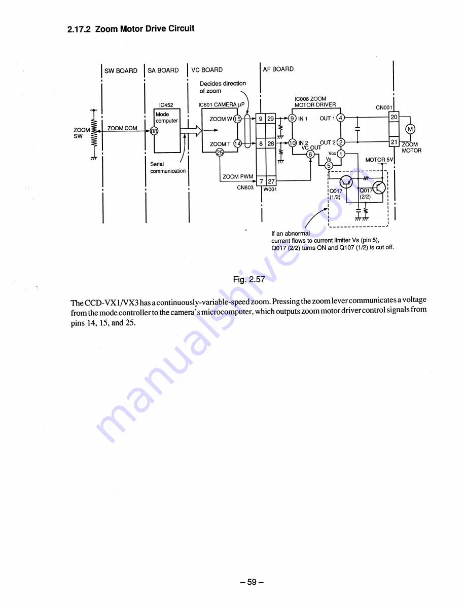 Sony ccd-vx3 Скачать руководство пользователя страница 119