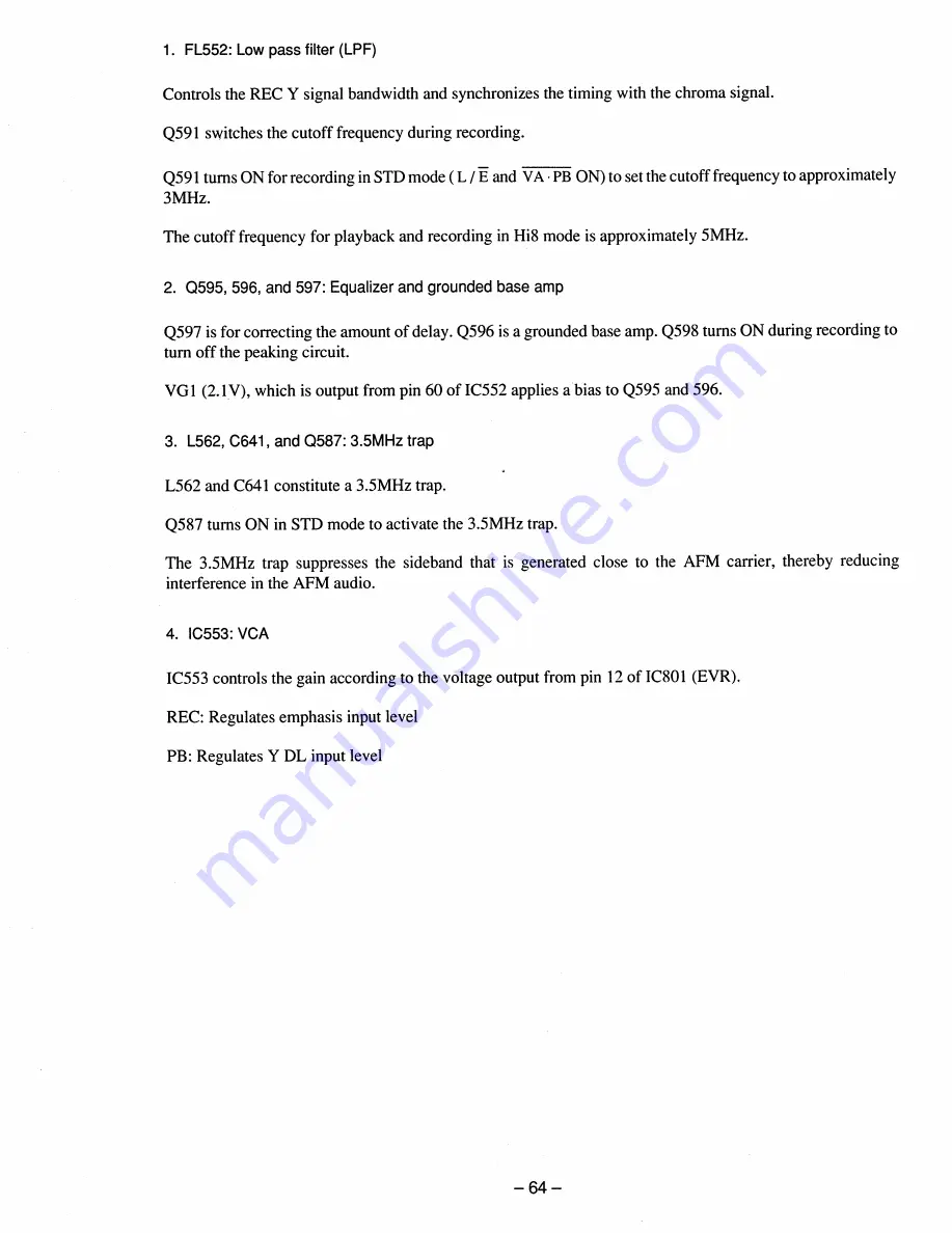 Sony ccd-vx3 Скачать руководство пользователя страница 129