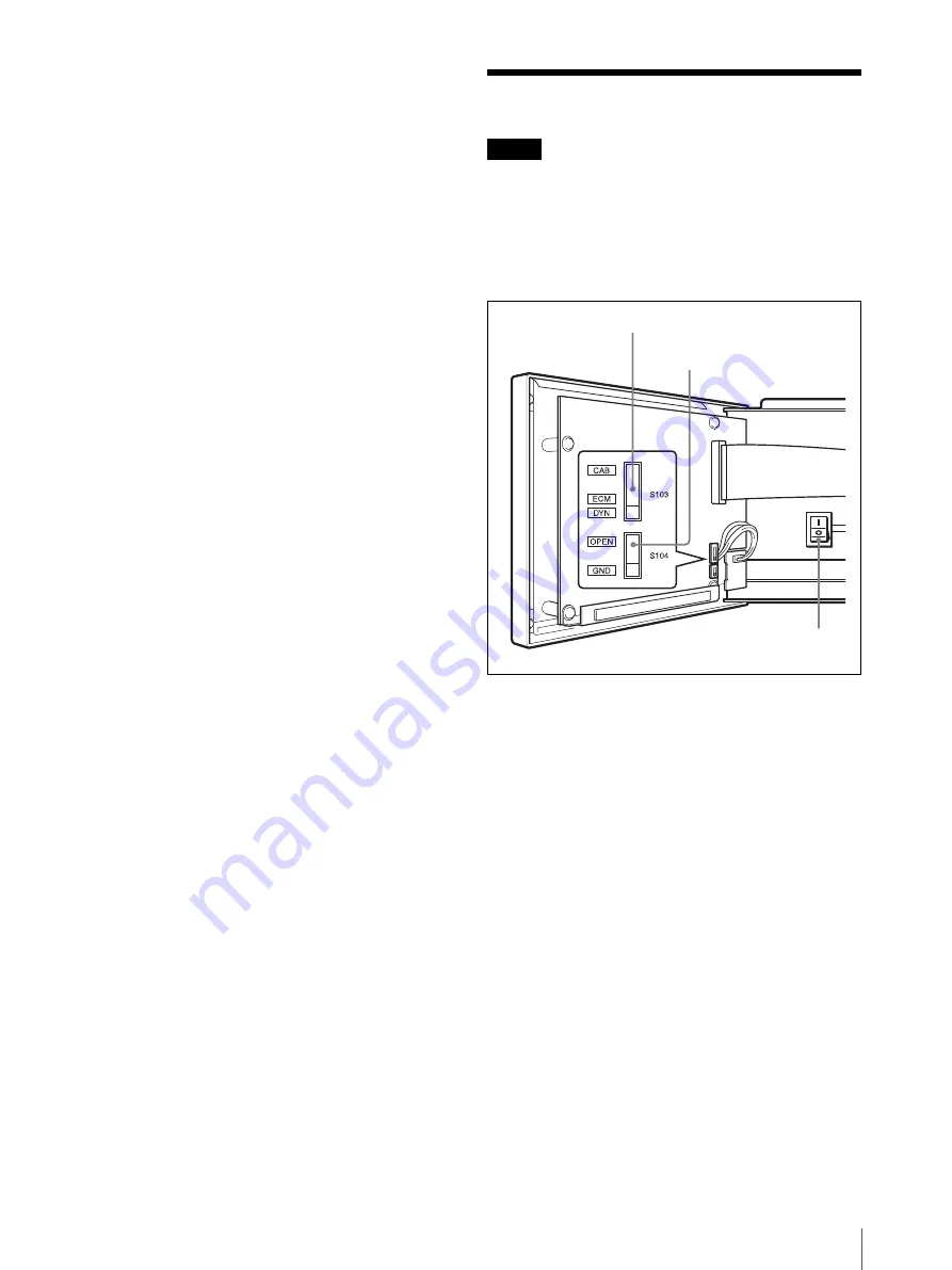 Sony CCU-50 Operation Instructions Manual Download Page 11