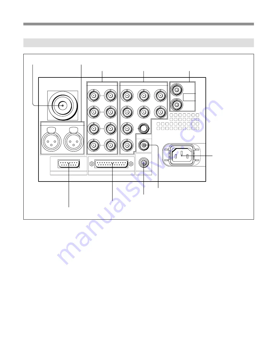 Sony CCU-550A Operation Manual Download Page 8