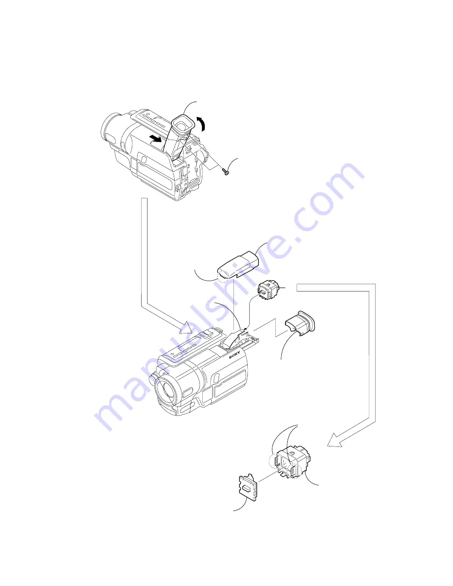 Sony CD-TRV107 Service Manual Download Page 38