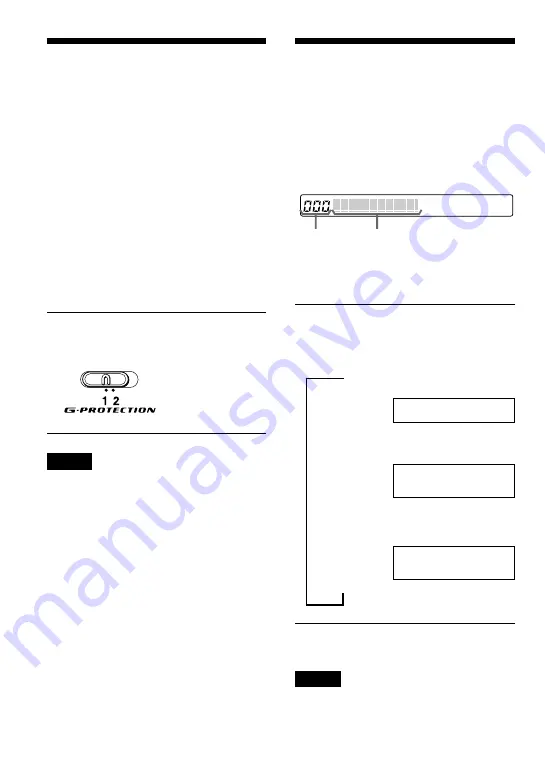 Sony CD Walkman D-EJ855 (Japanese) Operating Instructions Manual Download Page 18