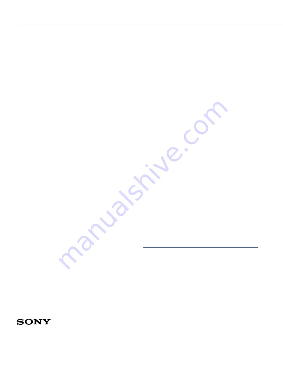 Sony CD Walkman D-NE500 Specifications Download Page 2