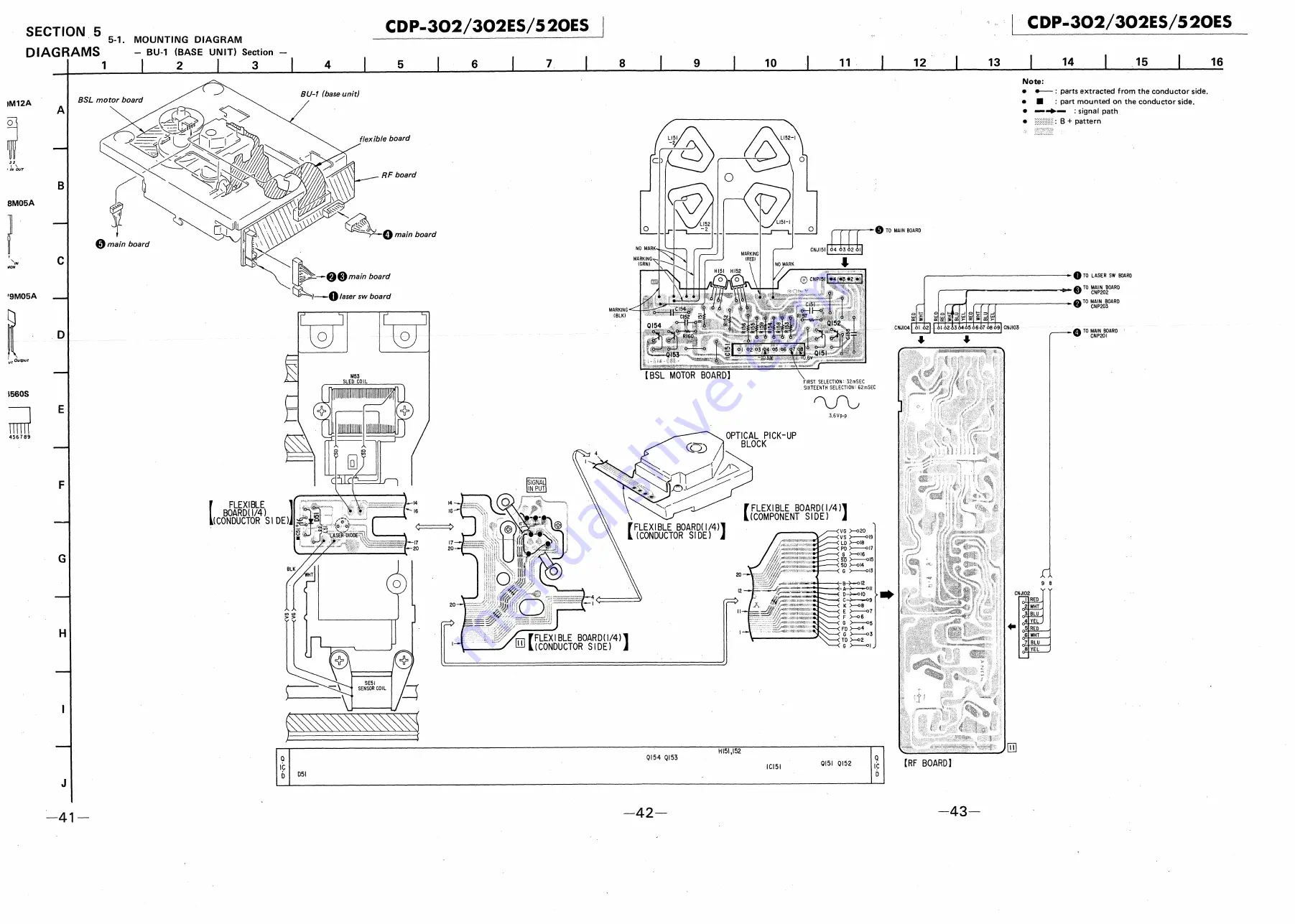 Sony CDP-302 Service Manual Download Page 25