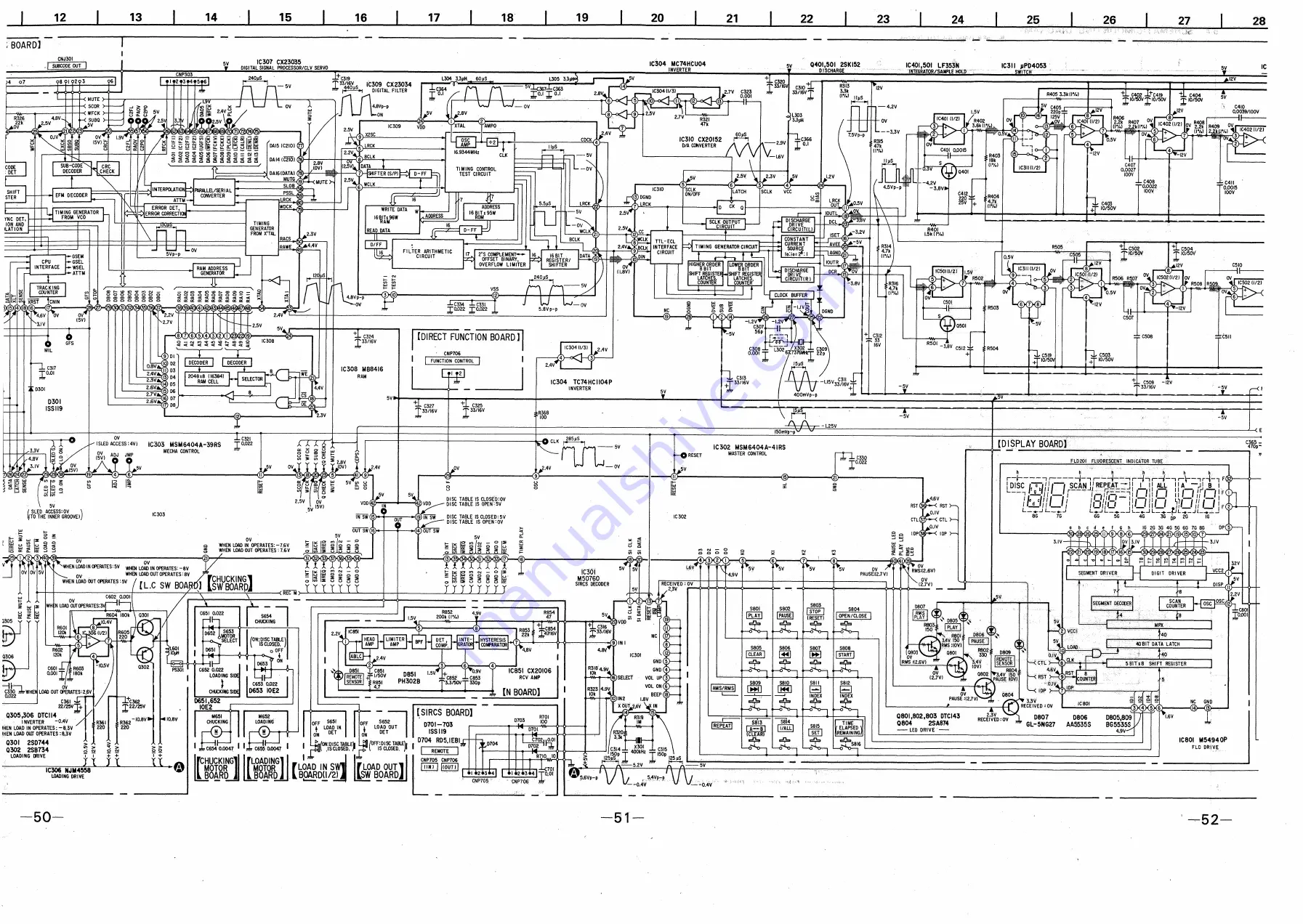 Sony CDP-302 Скачать руководство пользователя страница 30