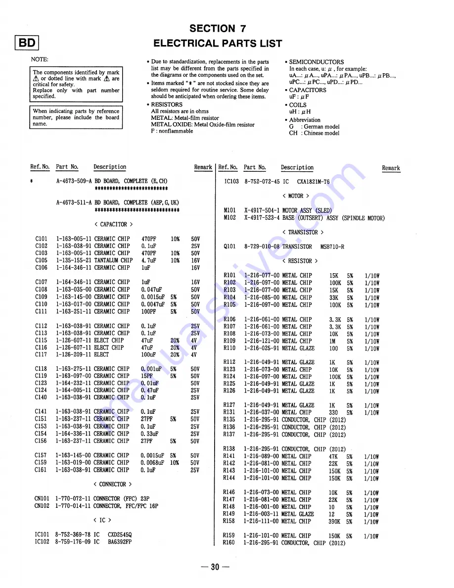 Sony CDP-761 Service Manual Download Page 22