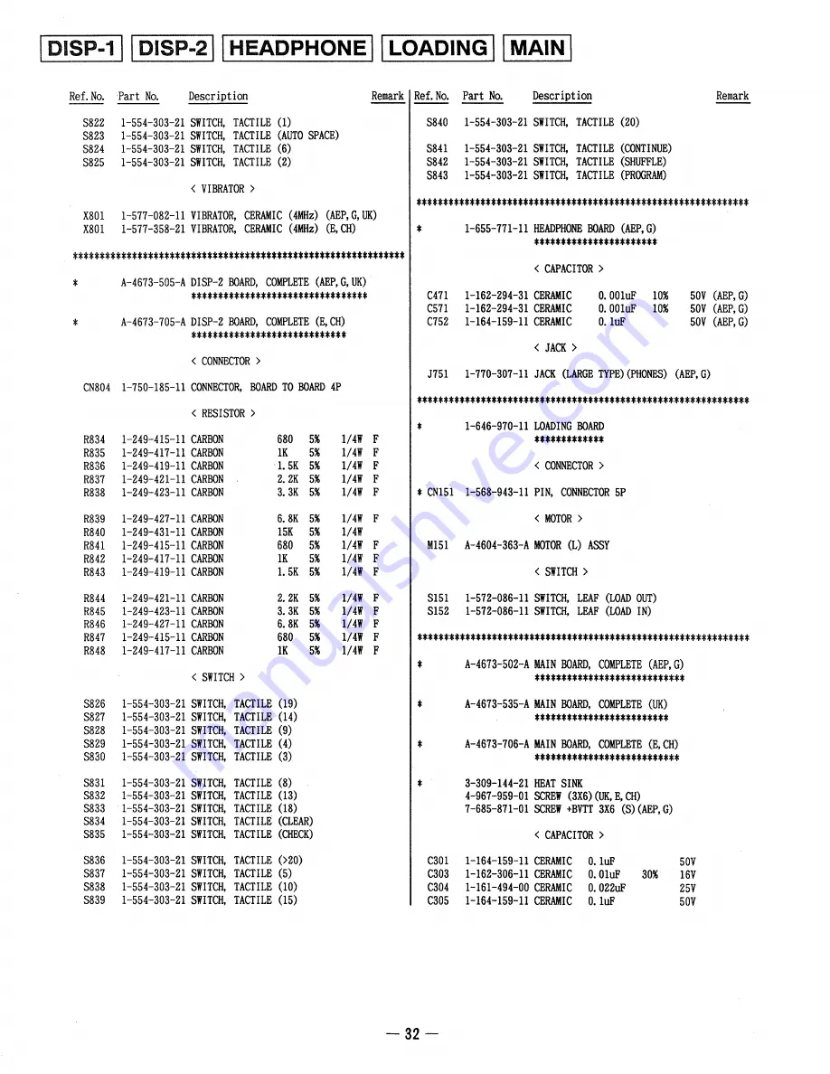 Sony CDP-761 Service Manual Download Page 24