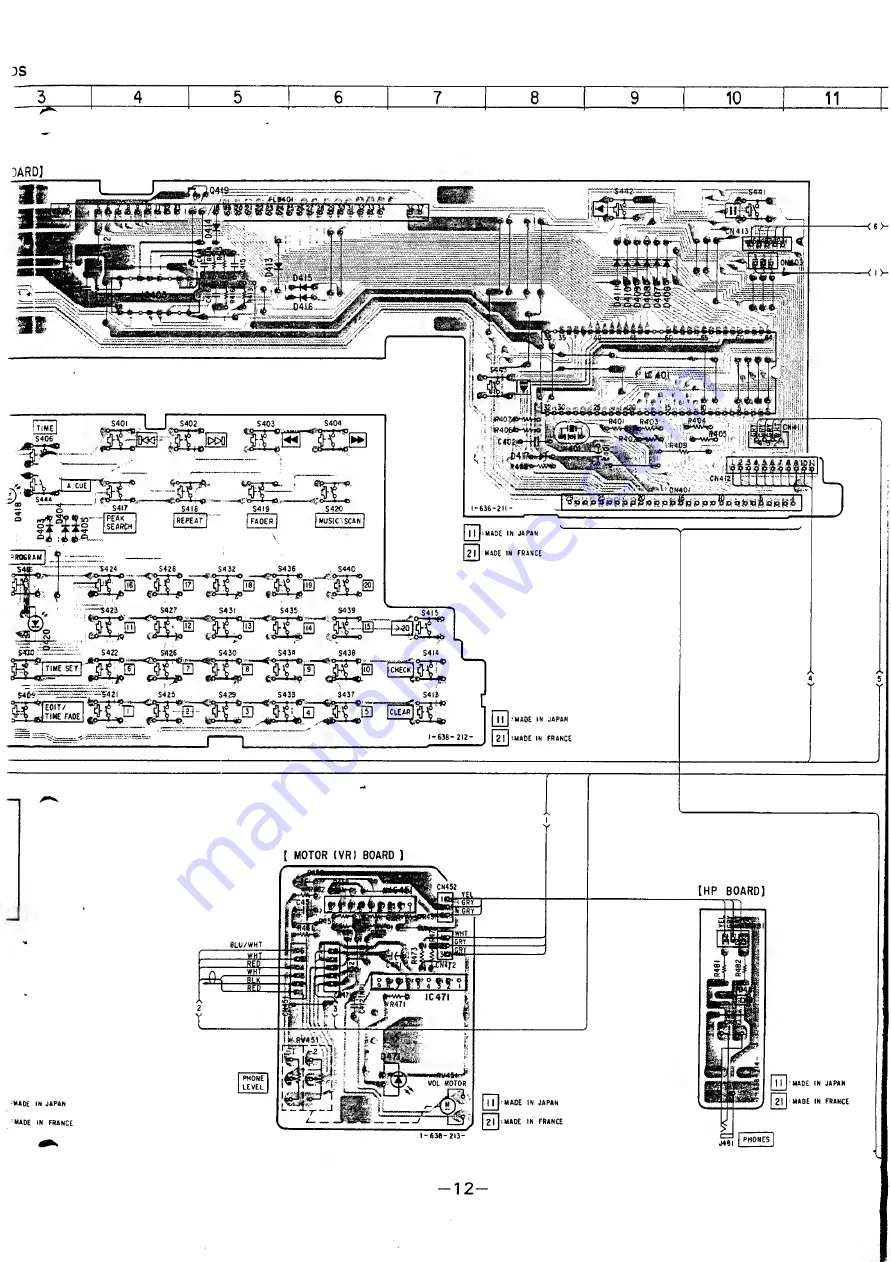 Sony CDP-791 Service Manual Download Page 12