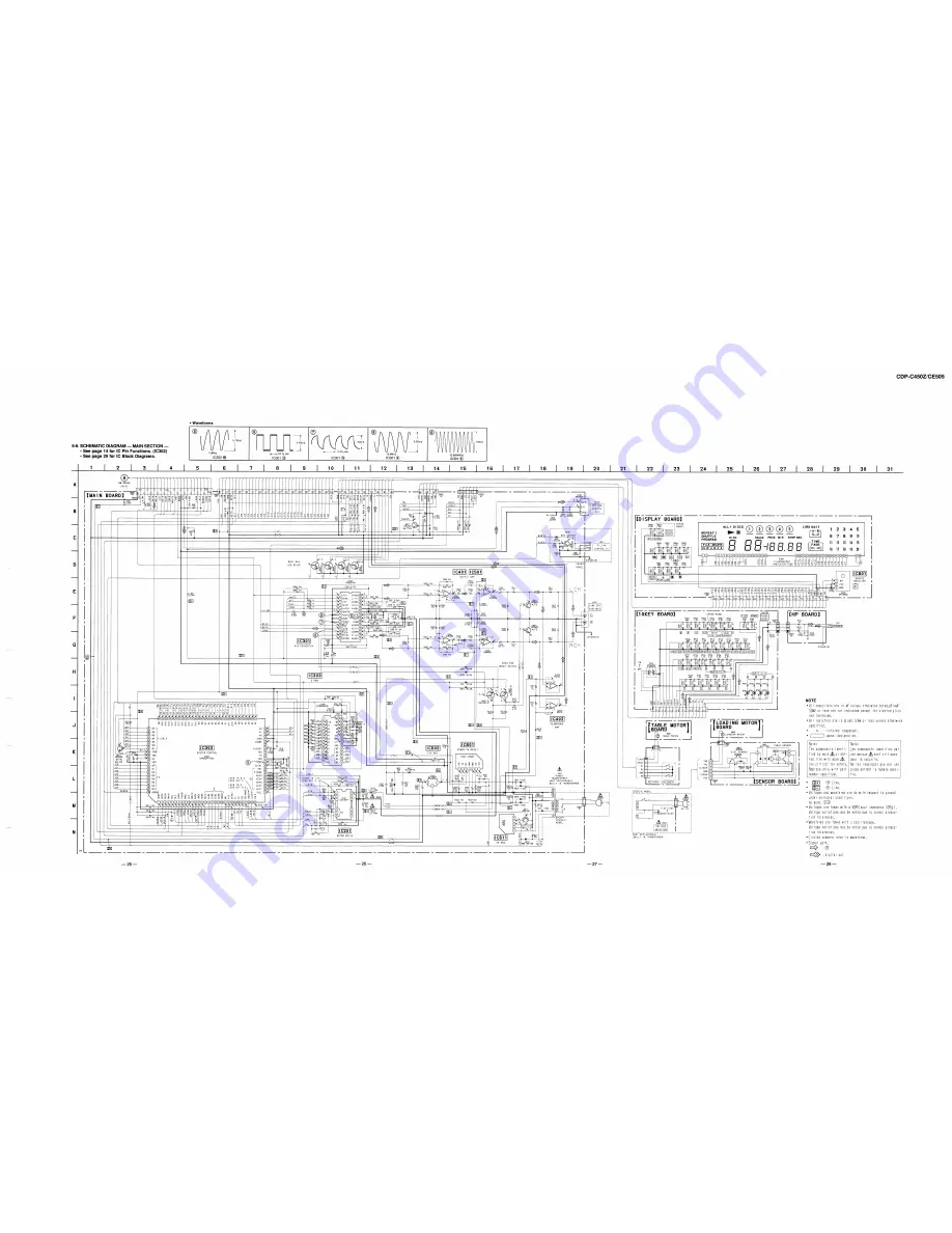 Sony CDP-C450Z Service Manual Download Page 19