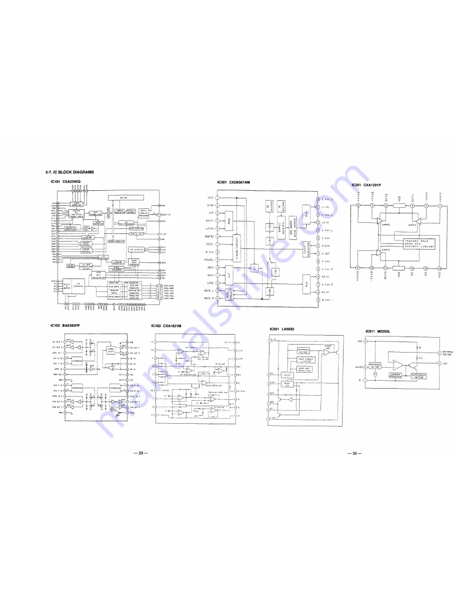 Sony CDP-C450Z Service Manual Download Page 20