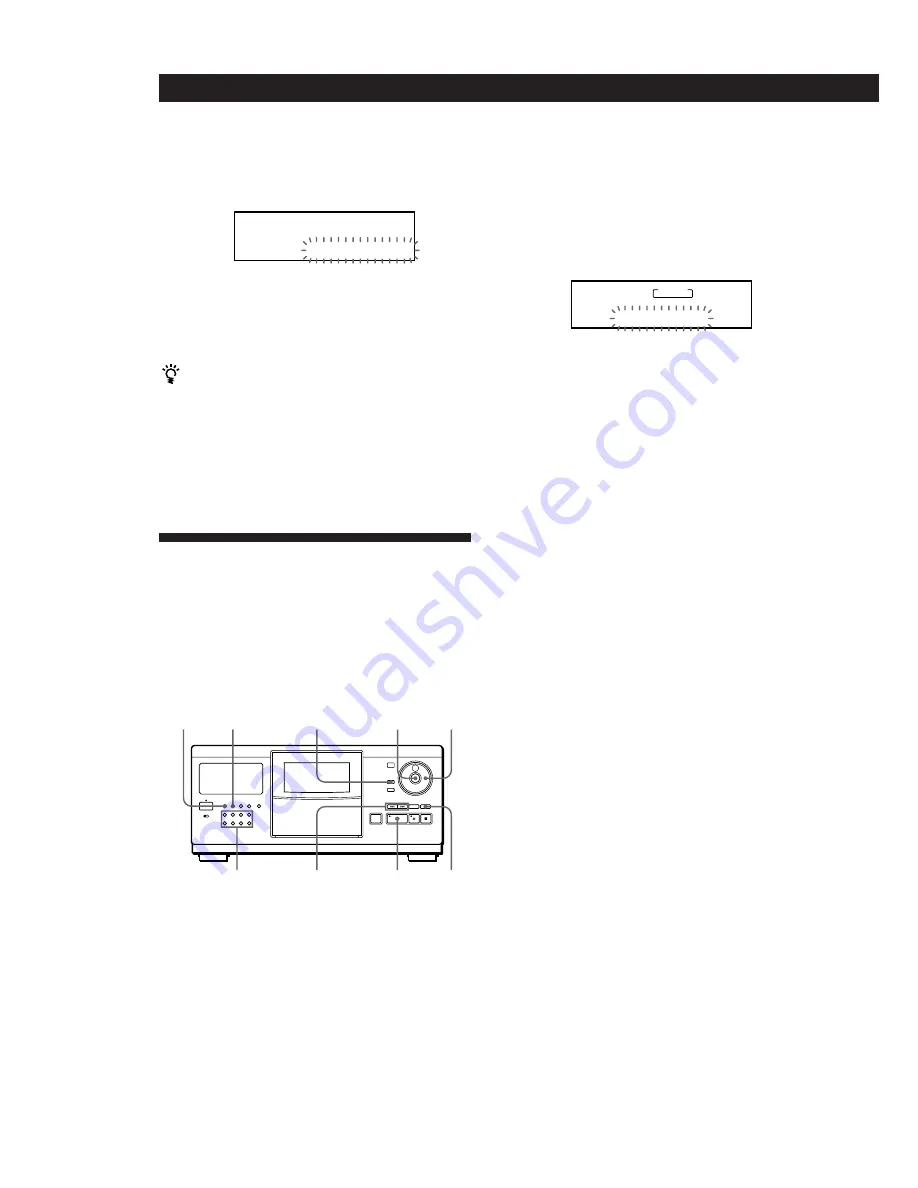 Sony CDP-CX250 - 200 Disc Cd Changer Operating Instructions Manual Download Page 20