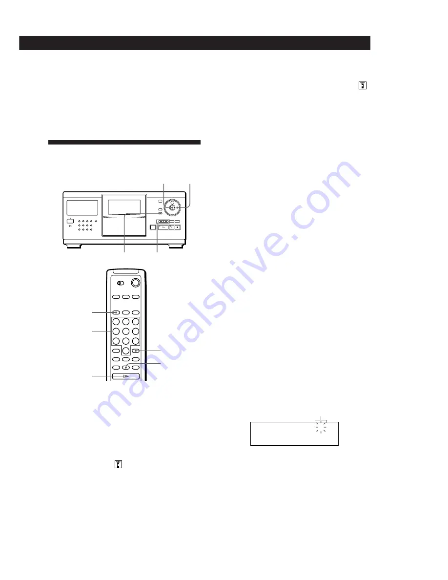 Sony CDP-CX250 - 200 Disc Cd Changer Operating Instructions Manual Download Page 57