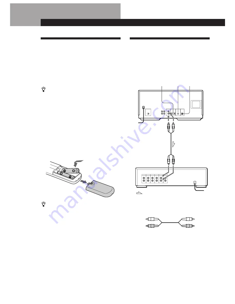 Sony CDP-CX250 - 200 Disc Cd Changer Operating Instructions Manual Download Page 73