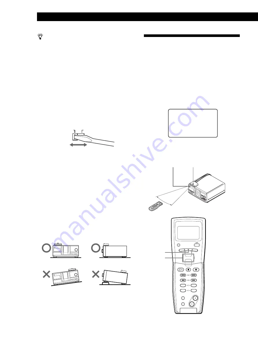 Sony CDP-CX260 - 200 Disc Cd Changer Operating Instructions Manual Download Page 46