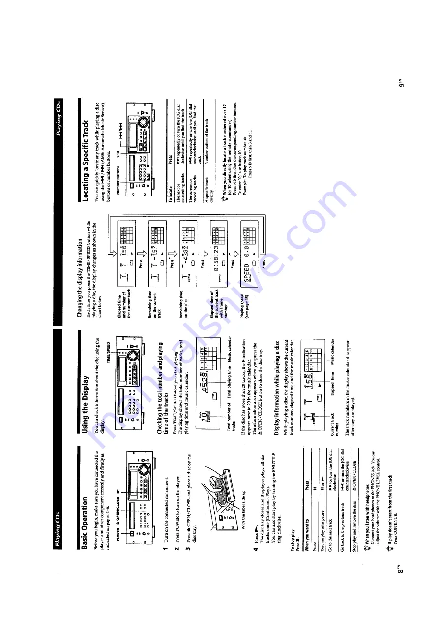 Sony CDP-D500 Service Manual Download Page 7