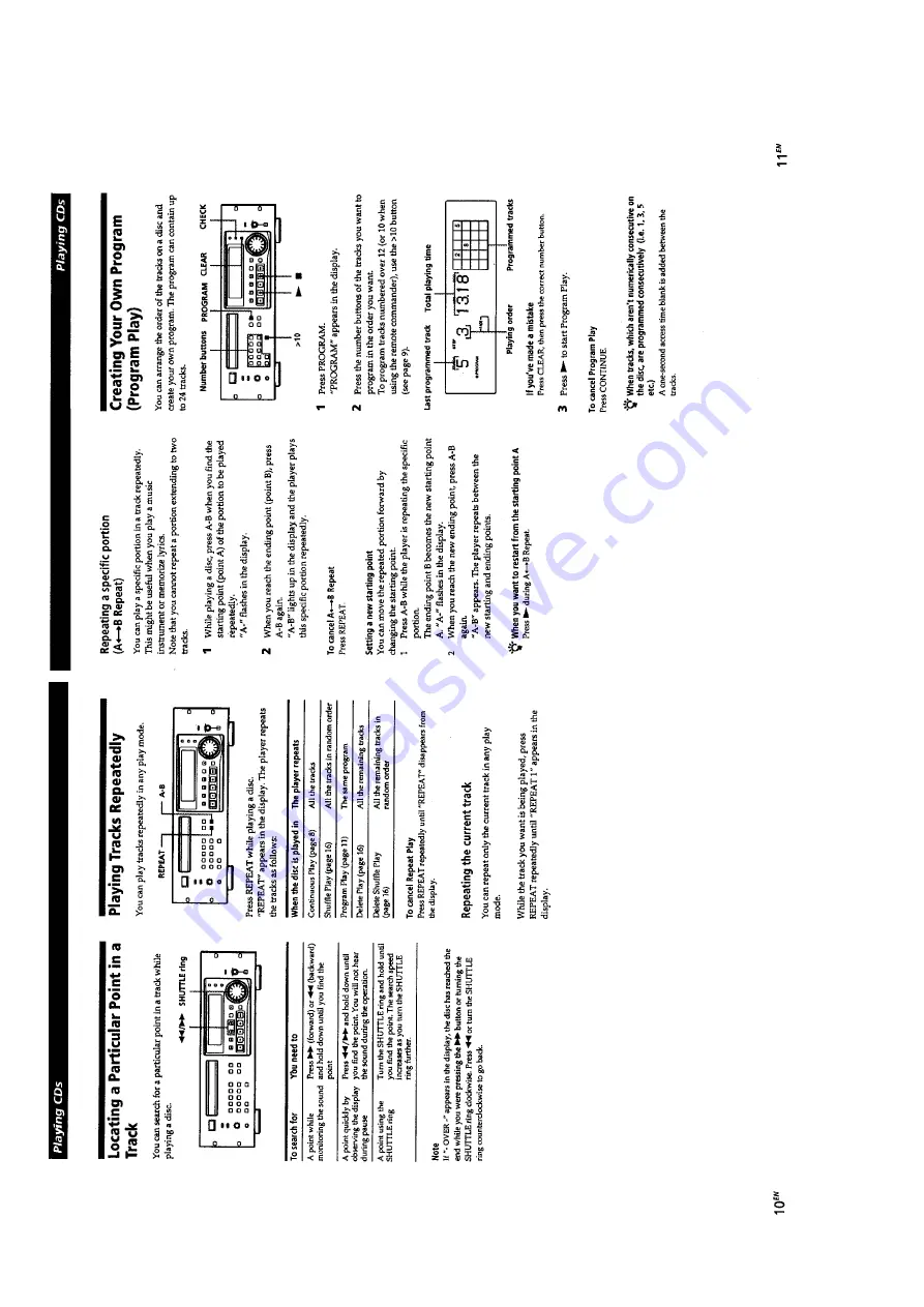 Sony CDP-D500 Service Manual Download Page 8