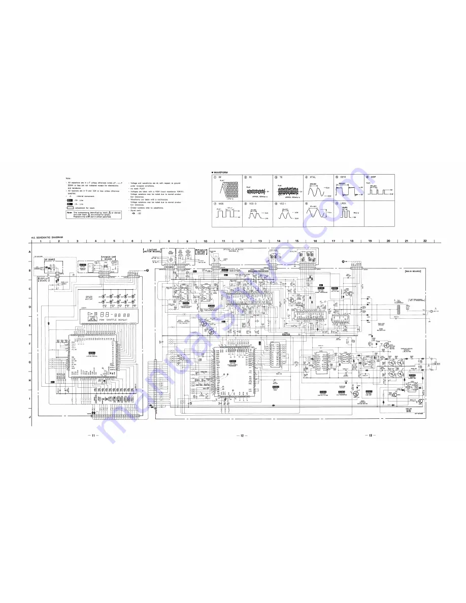 Sony CDP-M18 Service Manual Download Page 9