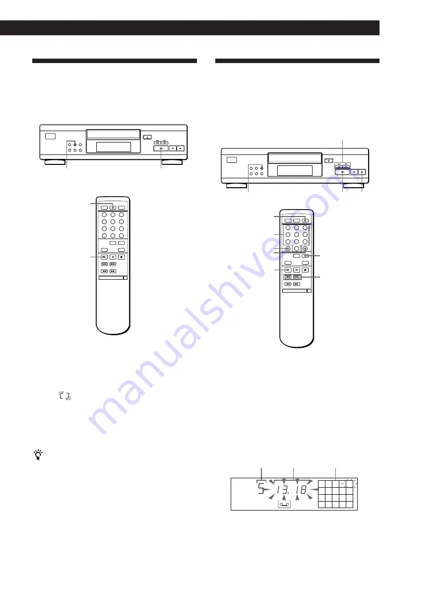 Sony CDP-M205 Operating Instructions Manual Download Page 9