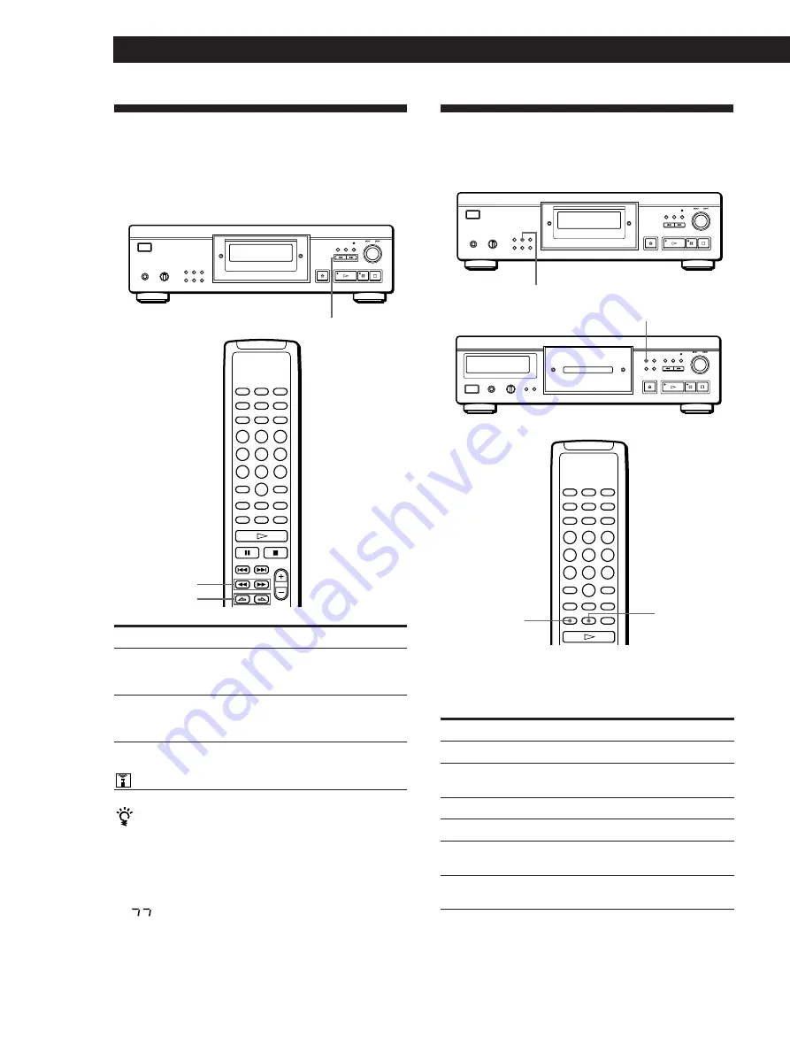 Sony CDP-XA30ES Operating Instructions Manual Download Page 12