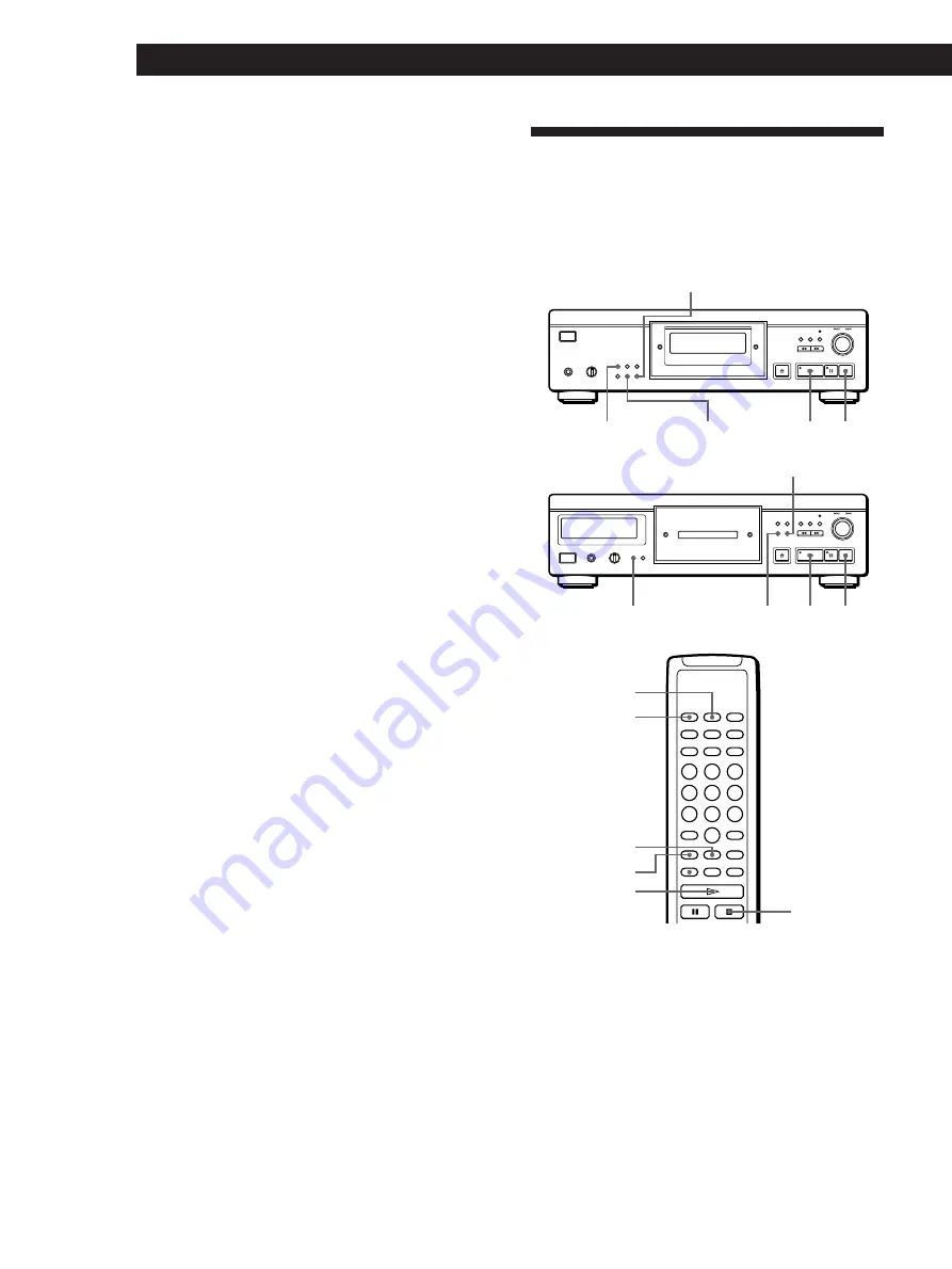 Sony CDP-XA30ES Скачать руководство пользователя страница 24