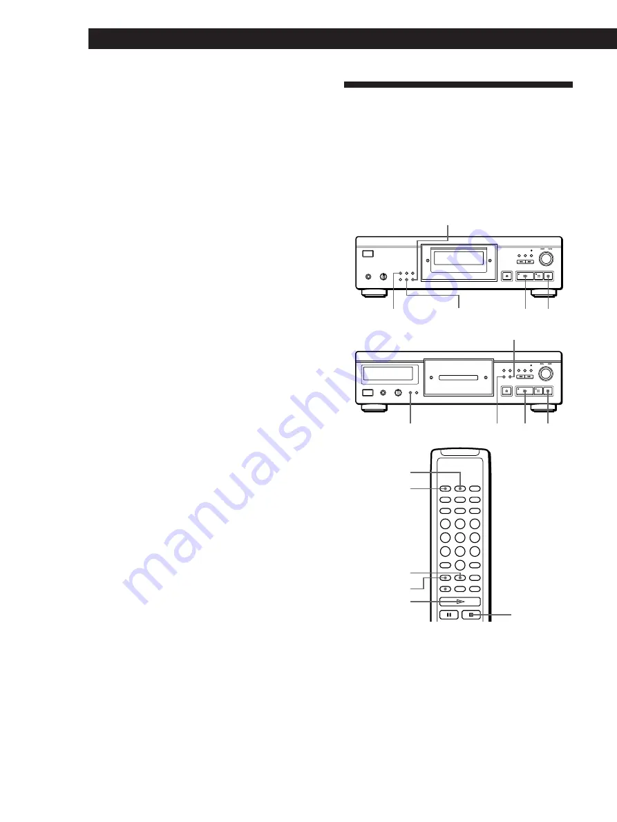 Sony CDP-XA30ES Operating Instructions Manual Download Page 52