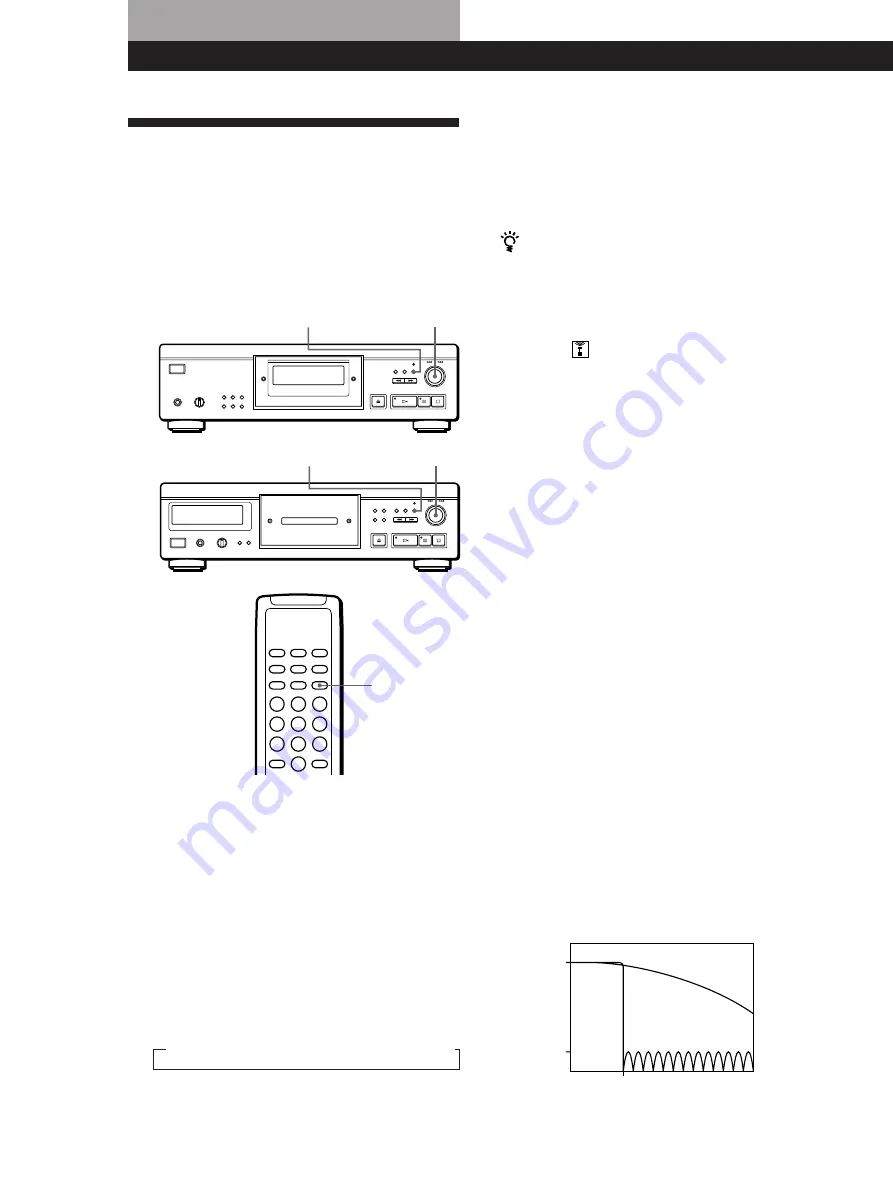 Sony CDP-XA30ES Operating Instructions Manual Download Page 64