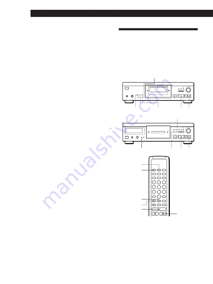 Sony CDP-XA30ES Operating Instructions Manual Download Page 80