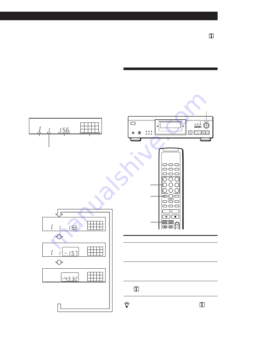 Sony CDP-XA30ES Operating Instructions Manual Download Page 95