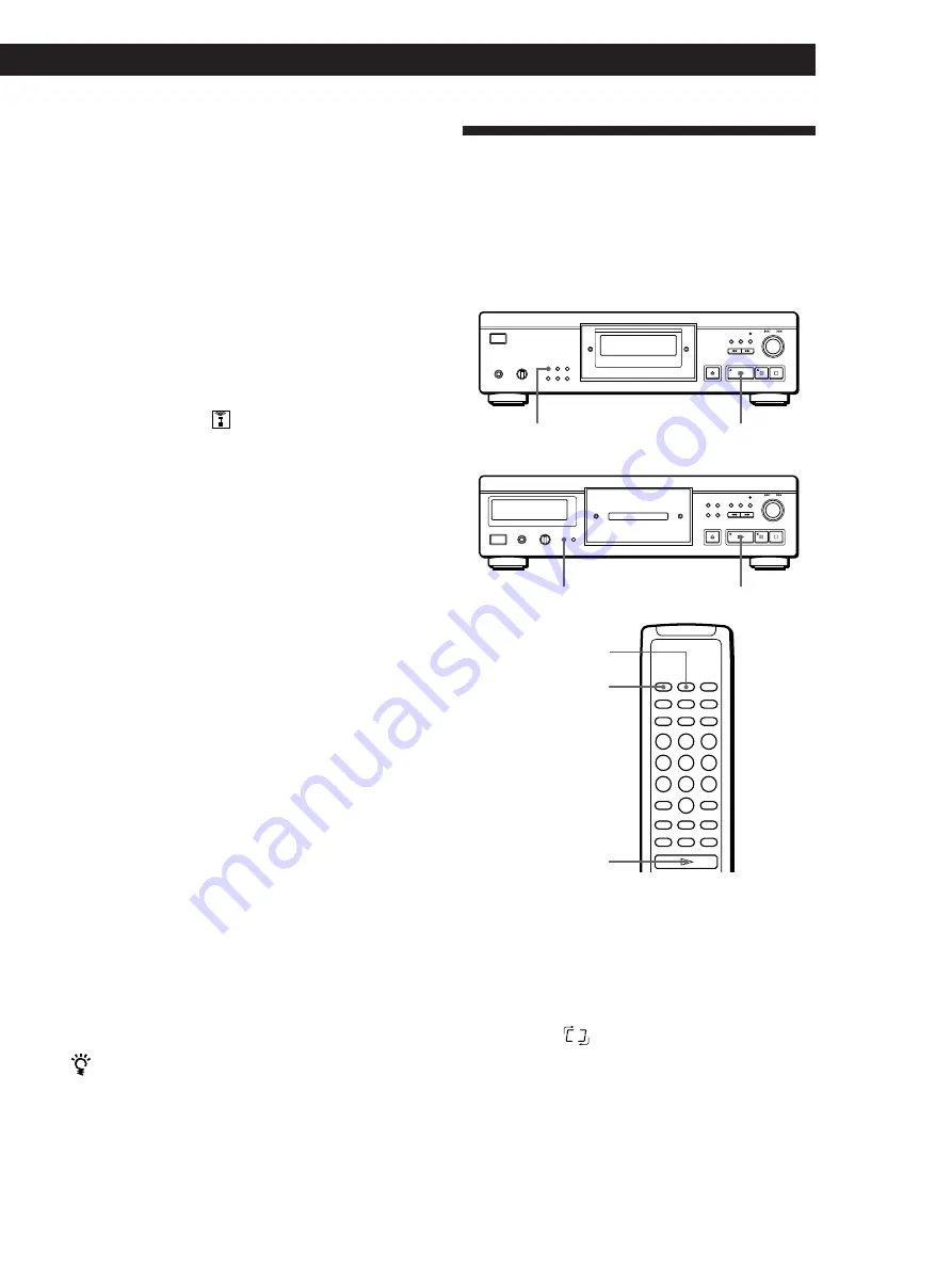 Sony CDP-XA30ES Operating Instructions Manual Download Page 97