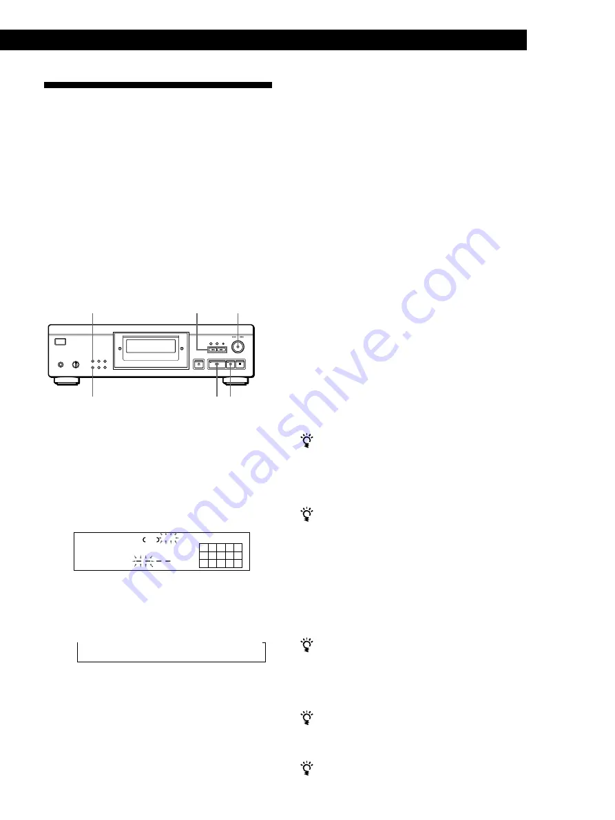 Sony CDP-XA555ES Скачать руководство пользователя страница 17