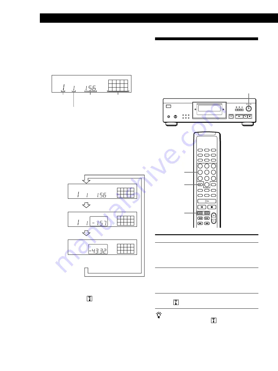 Sony CDP-XA555ES Operating Instructions Manual Download Page 34