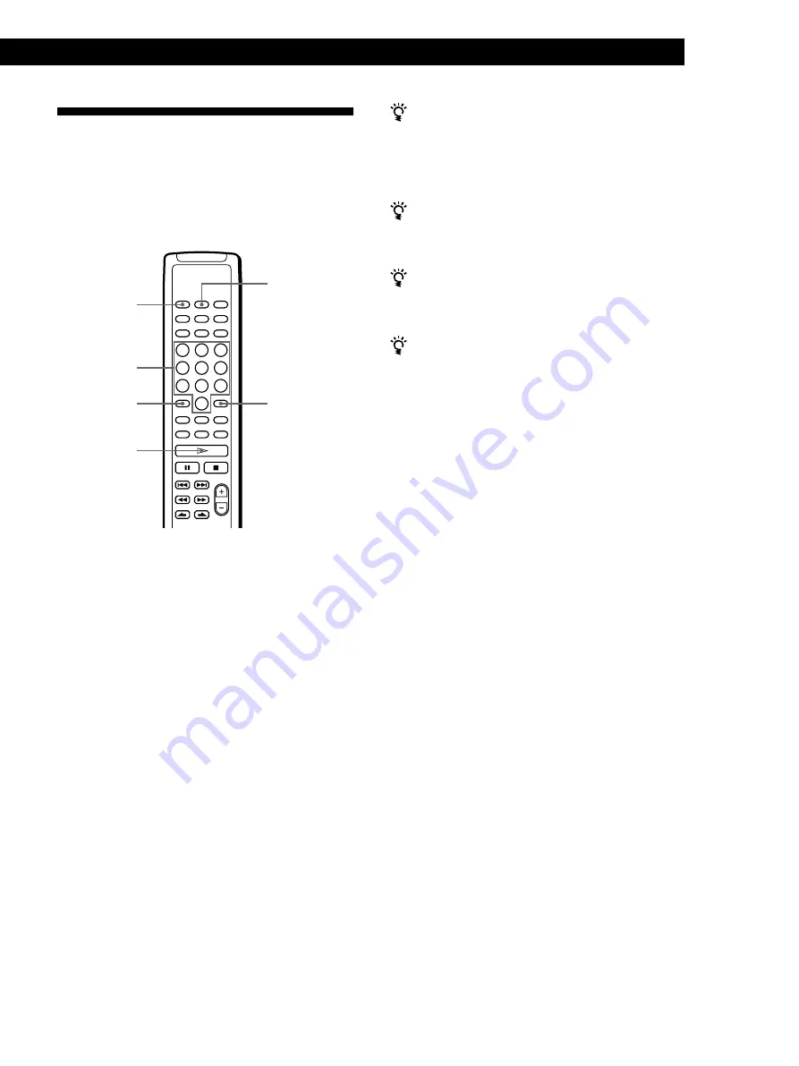 Sony CDP-XA555ES Operating Instructions Manual Download Page 63