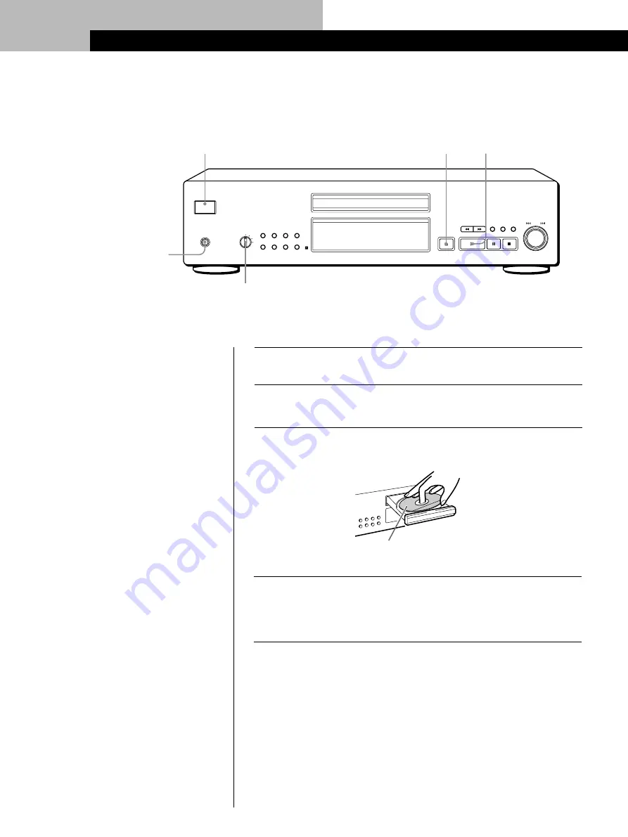 Sony CDP-XB740 Operating Instructions Manual Download Page 26