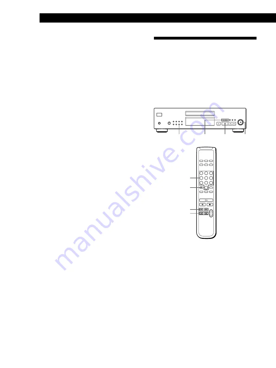 Sony CDP-XB740 Operating Instructions Manual Download Page 30