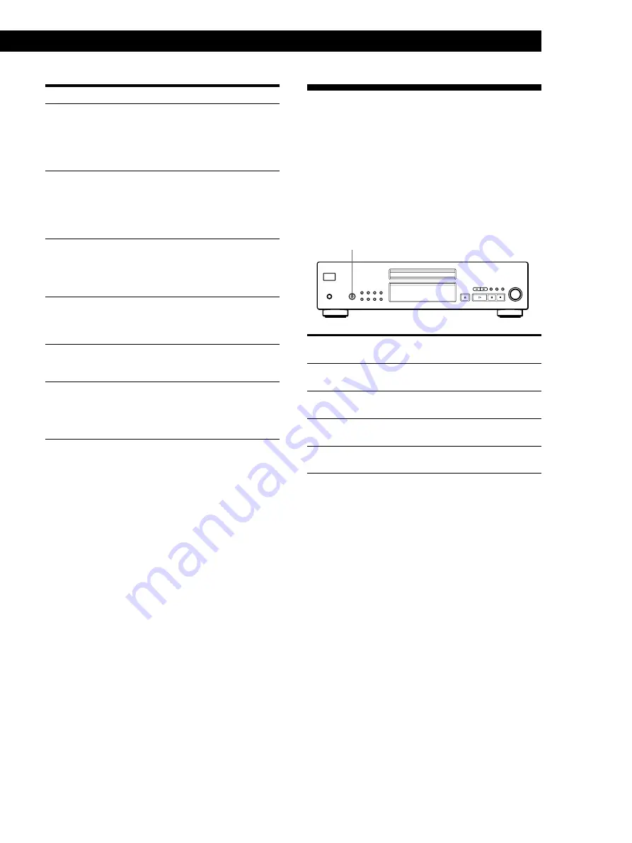 Sony CDP-XB740 Operating Instructions Manual Download Page 31