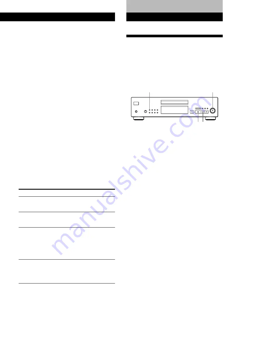 Sony CDP-XB740 Operating Instructions Manual Download Page 55