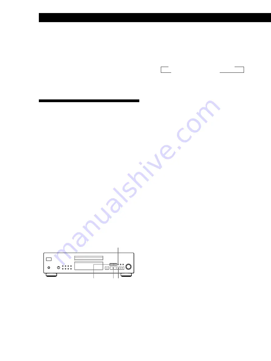 Sony CDP-XB740 Operating Instructions Manual Download Page 76