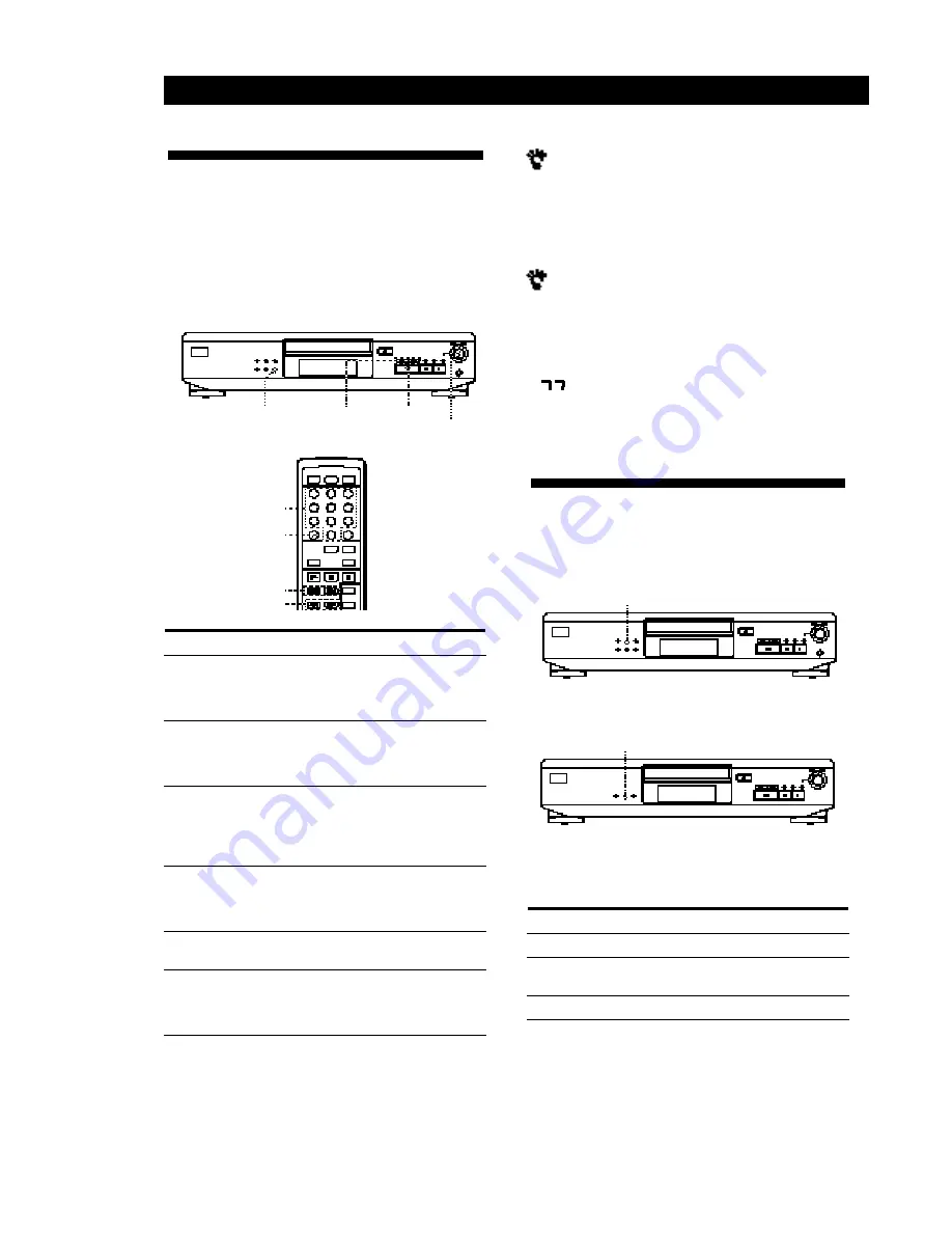 Sony CDP-XE200 Operating Instructions Manual Download Page 8