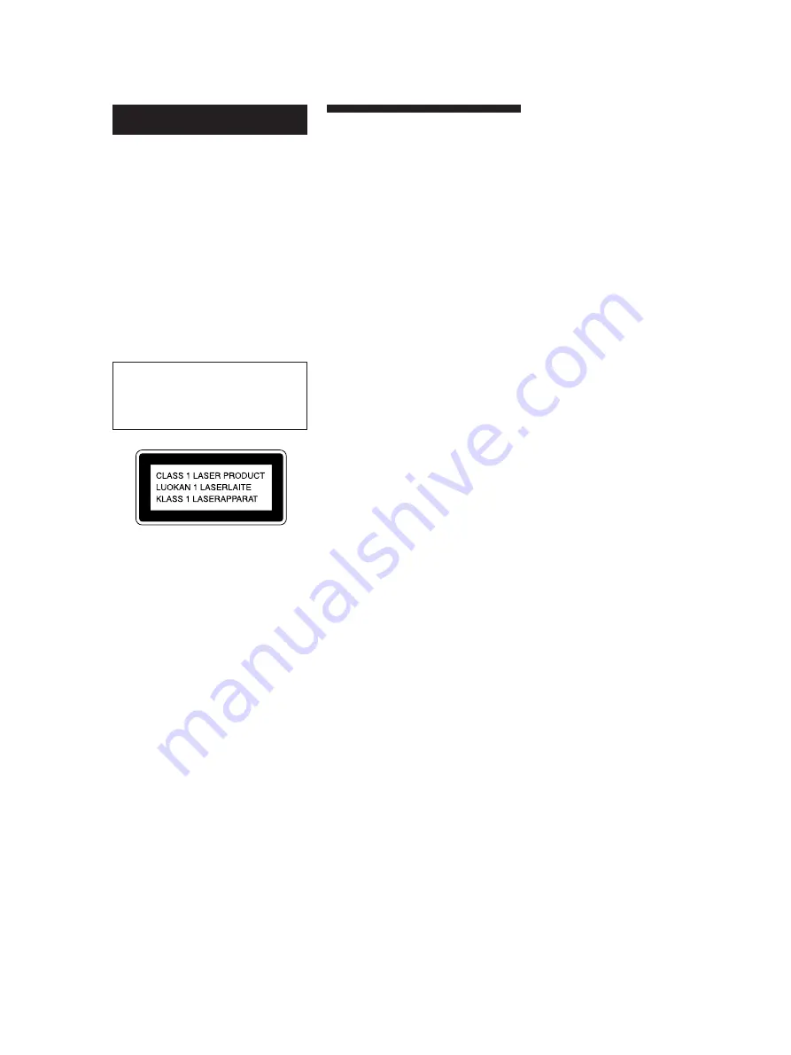 Sony CDP-XE220 Operating Instructions Manual Download Page 20