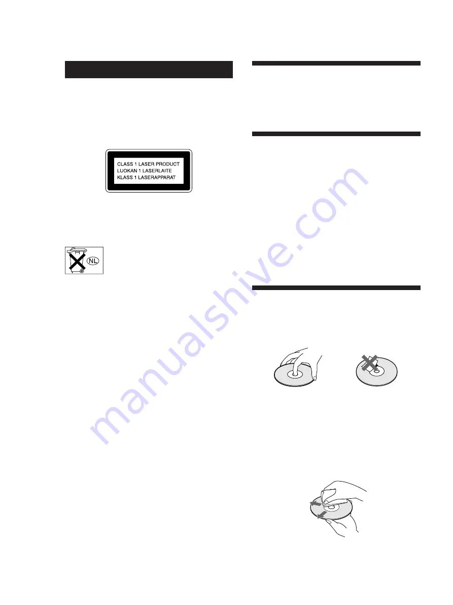 Sony CDPCX455 - 400 Disc MegaStorage CD Changer Operating Instructions Manual Download Page 2