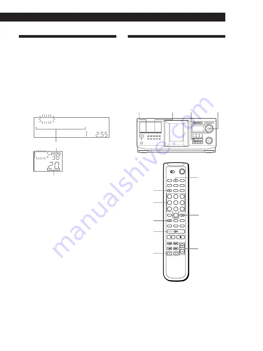 Sony CDPCX455 - 400 Disc MegaStorage CD Changer Operating Instructions Manual Download Page 53