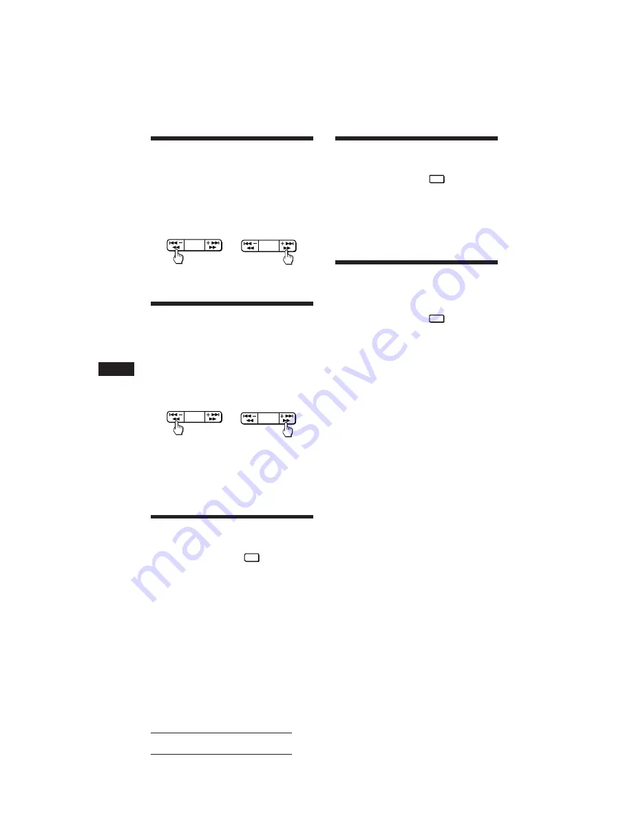 Sony CDX-2160 Скачать руководство пользователя страница 18