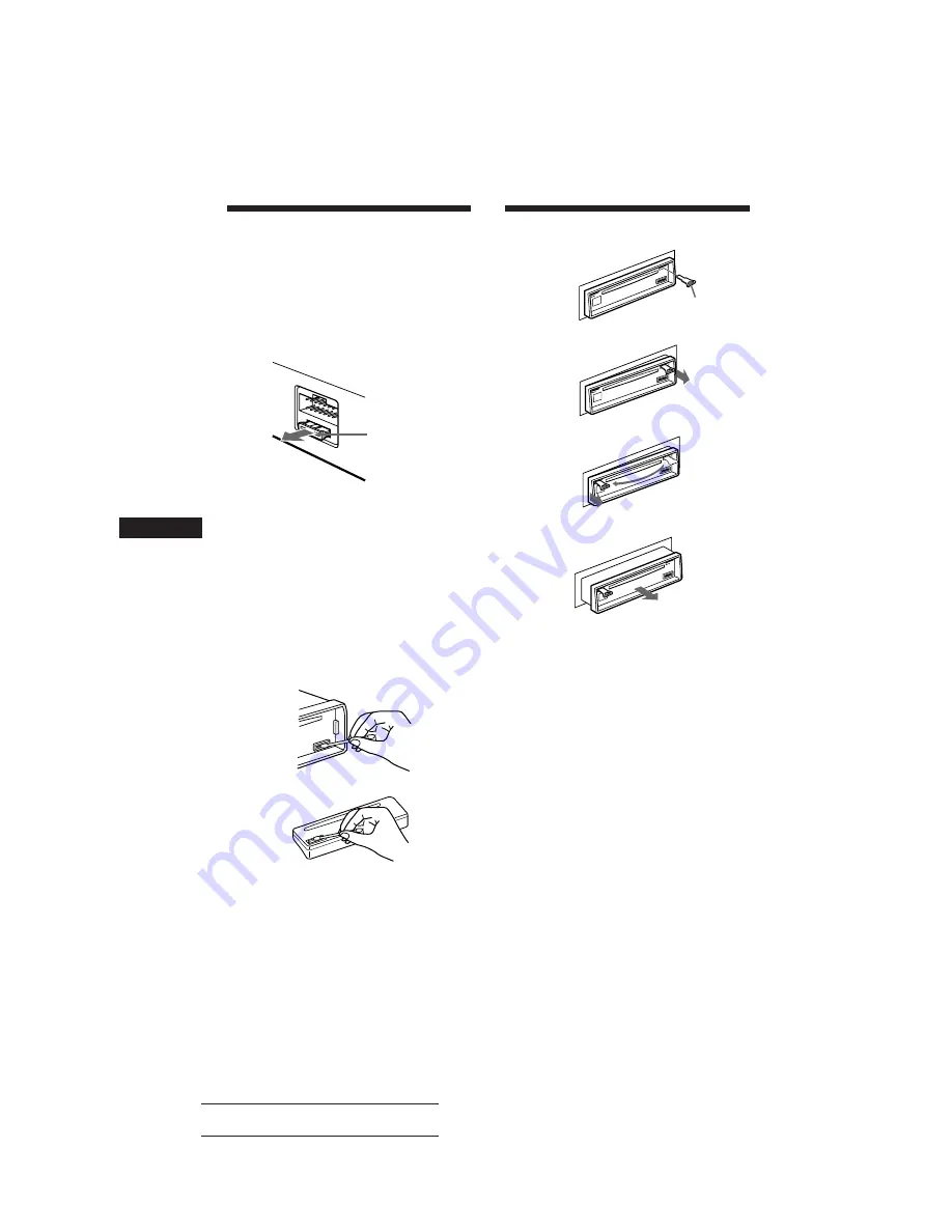 Sony CDX-3150 Скачать руководство пользователя страница 10