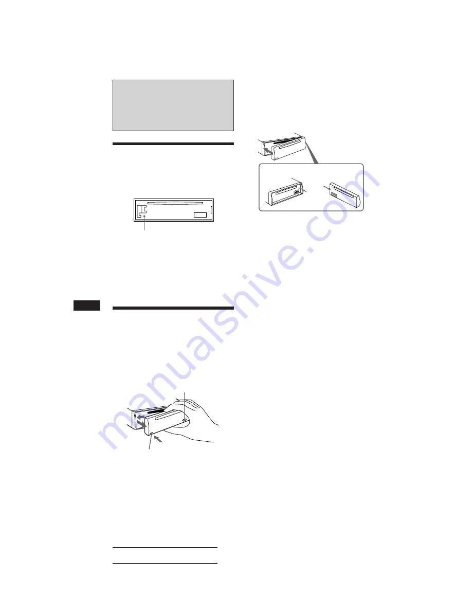 Sony CDX-3150 Operating Instructions Manual Download Page 47