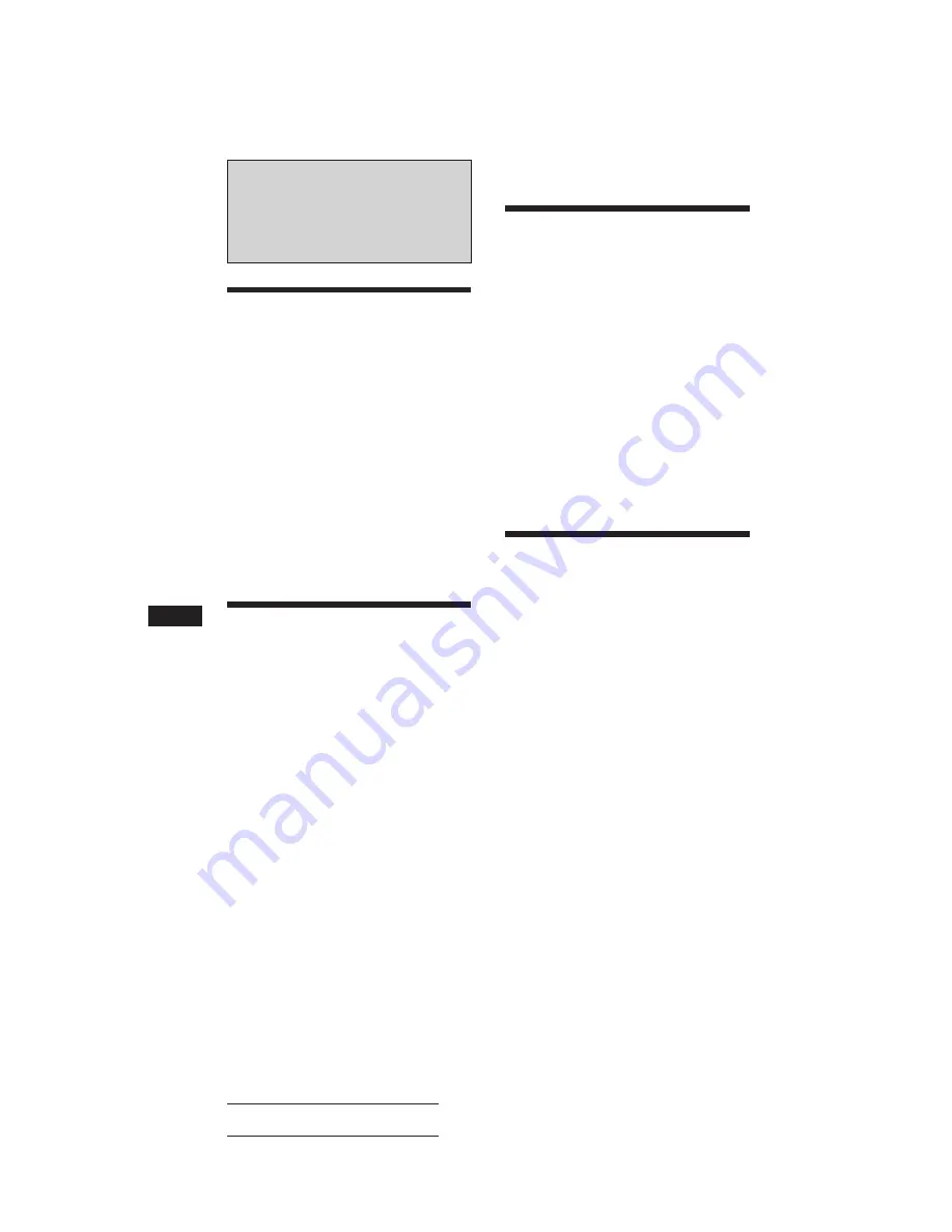 Sony CDX-3150 Operating Instructions Manual Download Page 51