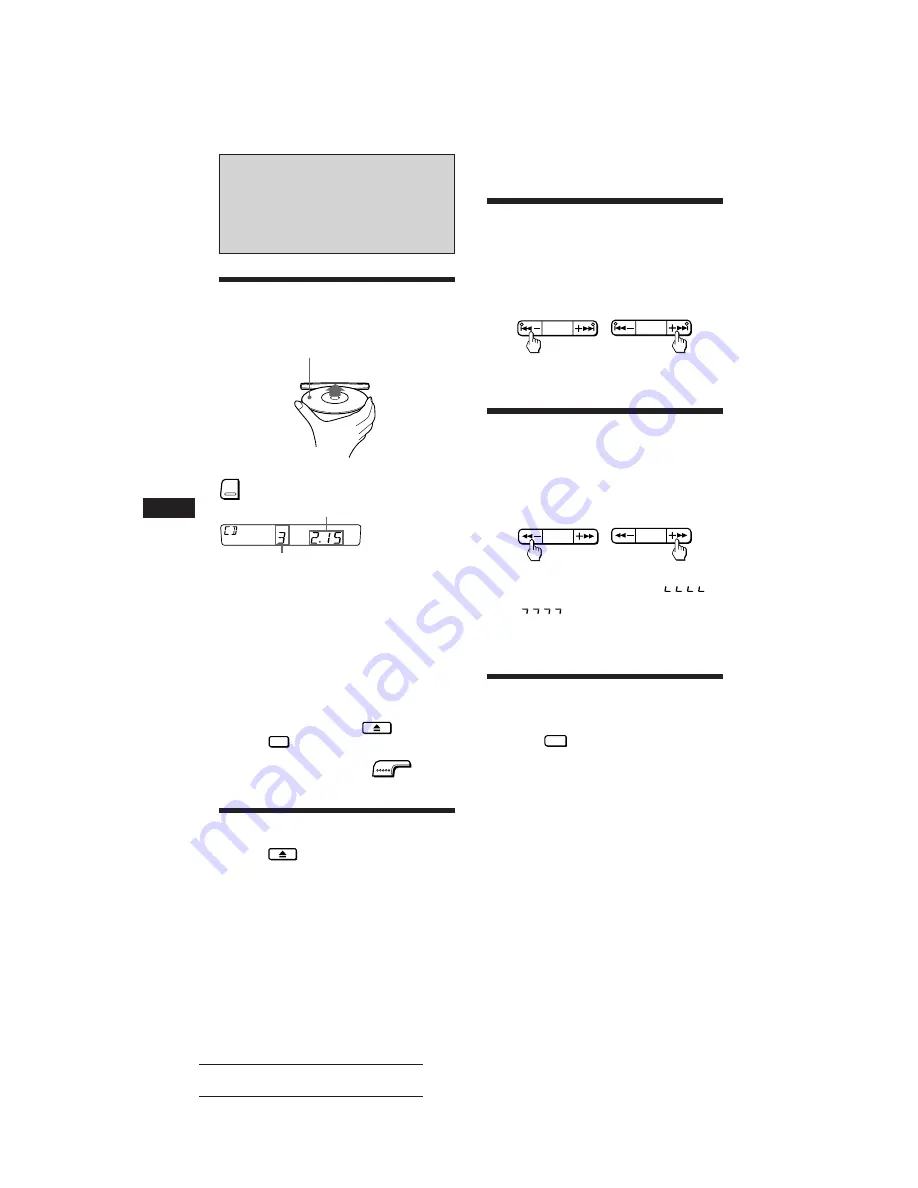 Sony CDX-4100RDS Скачать руководство пользователя страница 6